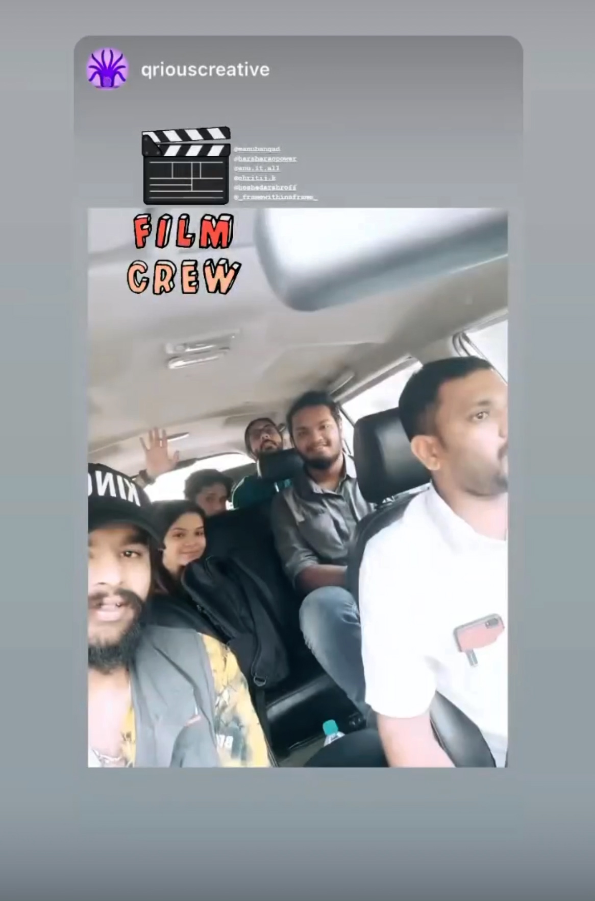 Behind the scenes